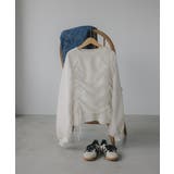 オーガンジー 重ね ドロスト プルオーバー | 210nouve | 詳細画像6 