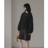 オーガンジー 重ね ドロスト プルオーバー | 210nouve | 詳細画像9 