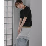 バイカラー シアー Tシャツ | 210nouve | 詳細画像13