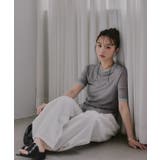 バイカラー シアー Tシャツ | 210nouve | 詳細画像22
