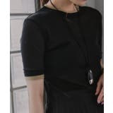 バイカラー シアー Tシャツ | 210nouve | 詳細画像31