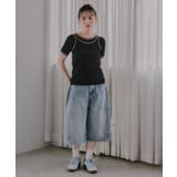 【タンクセット】バイカラー レイヤード 半袖 Tシャツ | 210nouve | 詳細画像15