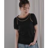 【タンクセット】バイカラー レイヤード 半袖 Tシャツ | 210nouve | 詳細画像5