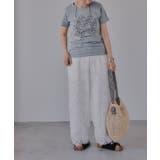 フラワー 刺繍 Tシャツ | 210nouve | 詳細画像14