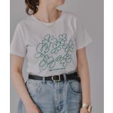 フラワー 刺繍 Tシャツ | 210nouve | 詳細画像16