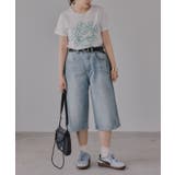 フラワー 刺繍 Tシャツ | 210nouve | 詳細画像18