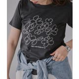 フラワー 刺繍 Tシャツ | 210nouve | 詳細画像8