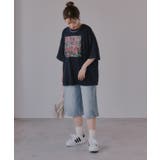 フワラー アート オーバーサイズ Tシャツ | 210nouve | 詳細画像10 