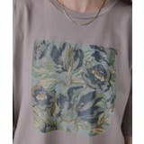 フワラー アート オーバーサイズ Tシャツ | 210nouve | 詳細画像15 