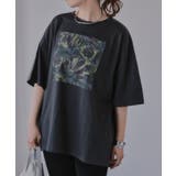 フワラー アート オーバーサイズ Tシャツ | 210nouve | 詳細画像16 