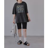 フワラー アート オーバーサイズ Tシャツ | 210nouve | 詳細画像18 