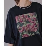 フワラー アート オーバーサイズ Tシャツ | 210nouve | 詳細画像8 