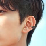 イヤーカフ シルバー925 メンズ 薔薇 アクセサリー pi0623 片耳用 | 2PIECES  | 詳細画像3 