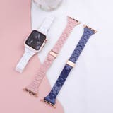 【バンド単品】スリム 光沢樹脂 チェーン バンド Apple Watch# | 4MiLi | 詳細画像1