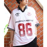 オフ×レッド | スポーツデザインサッカーTシャツ Tシャツ 半袖 ゲームシャツ | 8(eight)