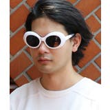 ホワイト×スモーク | ビッグフレームサングラス メンズ ロック グランジ | 8(eight)