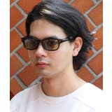 ライトブラウン | ウェリントンサングラス メンズ レディース 黒縁眼鏡 | 8(eight)