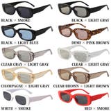 スクエアサングラス メンズ レディース 伊達メガネ | 8(eight) | 詳細画像7