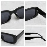 スクエアサングラス メンズ レディース 伊達メガネ | 8(eight) | 詳細画像8