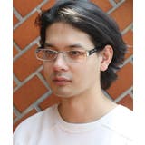 シルバー×クロ×クリア | スクエアサングラス メンズ 伊達めがね メタルフレーム | 8(eight)