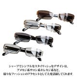 スクエアサングラス メンズ 伊達めがね メタルフレーム | 8(eight) | 詳細画像2