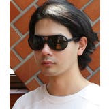 マットブラック×ライトグリーン | ティアドロップ サングラス メンズ ビッグフレーム | 8(eight)