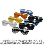 ティアドロップ サングラス メンズ ビッグフレーム | 8(eight) | 詳細画像2