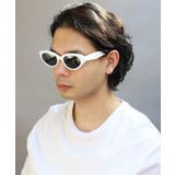 キャットアイサングラス メンズ レディース 黒ブチ眼鏡 伊達めがね   | 8（eight）  | 詳細画像2 
