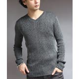 ニットセーター メンズ ニット セーター 長袖 Vネック シンプル  | 8（eight）  | 詳細画像57 