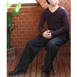 ニットセーター メンズ ニット セーター 長袖 Vネック シンプル  | 8（eight）  | 詳細画像76 