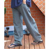 ライトインディゴ | ペインターデニム メンズ デニム ジーンズ サルエルパンツ  | 8（eight） 