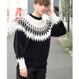 ネイビー | ノルディックニット ニットセーター メンズ | 8（eight） 