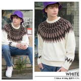 ノルディックニット ニットセーター メンズ | 8（eight）  | 詳細画像2 