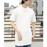ホワイト | ワッフルロング丈Tシャツ メンズ 半袖 | 8(eight)