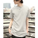 グレー | ワッフルロング丈Tシャツ メンズ 半袖 | 8(eight)