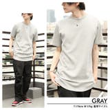 ワッフルロング丈Tシャツ メンズ 半袖 | 8(eight) | 詳細画像4