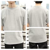 ワッフルロング丈Tシャツ メンズ 半袖 | 8(eight) | 詳細画像7