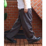 チャコールグレー | ワイドチノパン メンズ レディース チノパンツ サルエルパンツ | 8(eight)