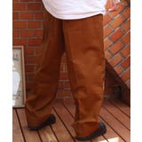 ダックブラウン | ワイドチノパン メンズ レディース チノパンツ サルエルパンツ | 8(eight)