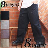 ダブルニーワイドパンツ メンズ チノパン ワークウェア アメカジ | 8(eight) | 詳細画像1