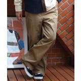 ベージュ | ダブルニーワイドパンツ メンズ チノパン ワークウェア アメカジ | 8(eight)