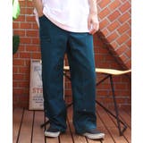 インクブルー | ダブルニーワイドパンツ メンズ チノパン ワークウェア アメカジ | 8(eight)