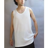 タンクトップ メンズ ノースリーブ 無地 ワッフル インナー | 8（eight）  | 詳細画像1 