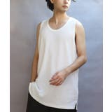 タンクトップ メンズ ノースリーブ 無地 ワッフル インナー | 8（eight）  | 詳細画像2 