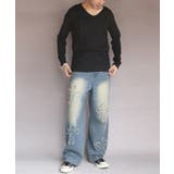 長袖Tシャツ Vネック メンズ ロングTシャツ ロンT インナー  | 8（eight）  | 詳細画像13 