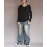 長袖Tシャツ Vネック メンズ ロングTシャツ ロンT インナー  | 8（eight）  | 詳細画像15 