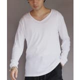 長袖Tシャツ Vネック メンズ ロングTシャツ ロンT インナー  | 8（eight）  | 詳細画像2 