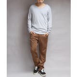 長袖Tシャツ Vネック メンズ ロングTシャツ ロンT インナー  | 8（eight）  | 詳細画像23 