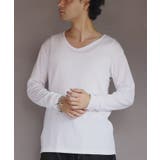 長袖Tシャツ Vネック メンズ ロングTシャツ ロンT インナー  | 8（eight）  | 詳細画像3 