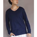 長袖Tシャツ Vネック メンズ ロングTシャツ ロンT インナー  | 8（eight）  | 詳細画像37 